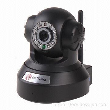 Pan/Tilt Megapixel Video Baby Monitor, that Supports iPhone/Android Mobile View/Control/TF Card Slot